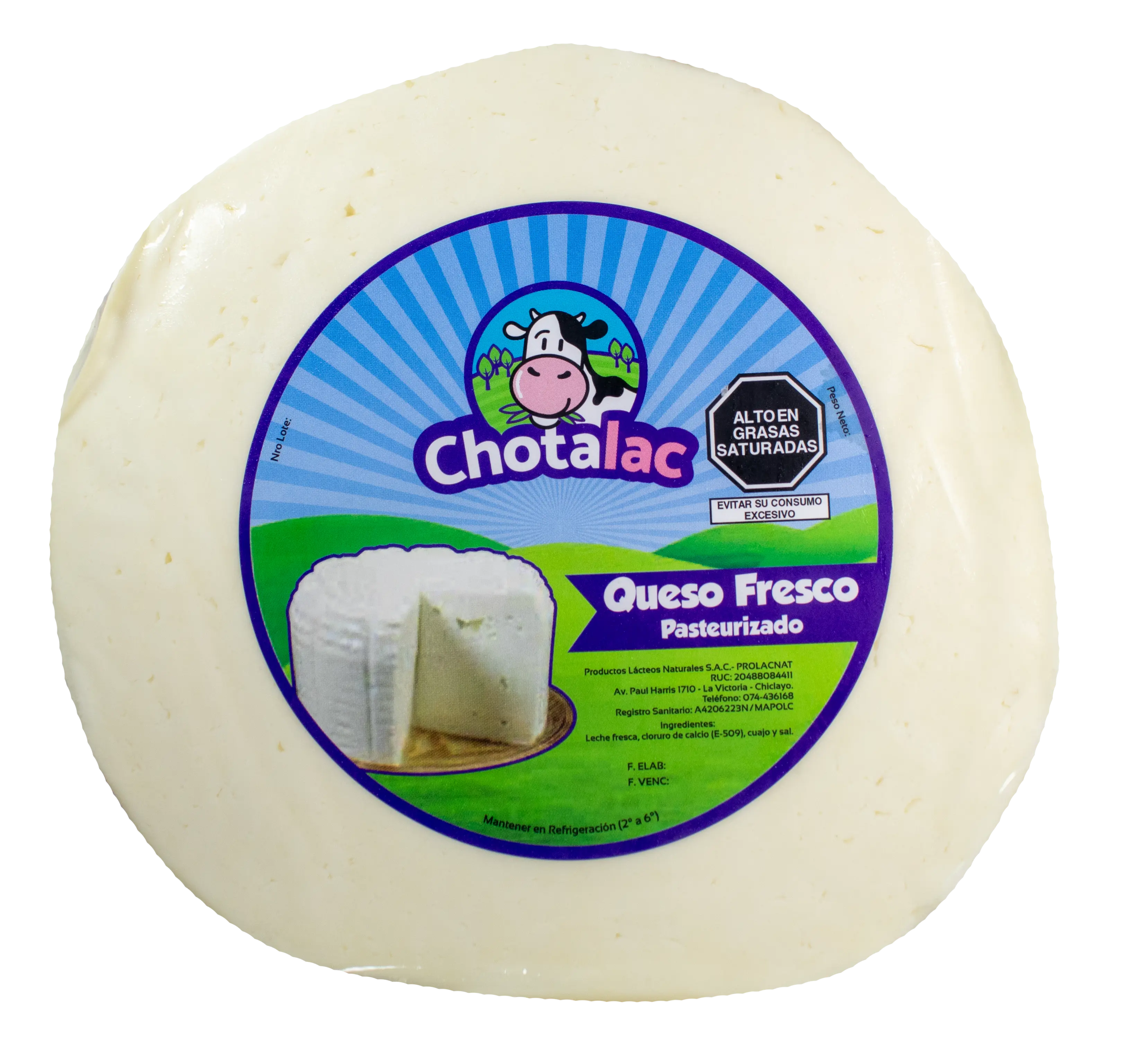 Queso Fresco - 500 gr