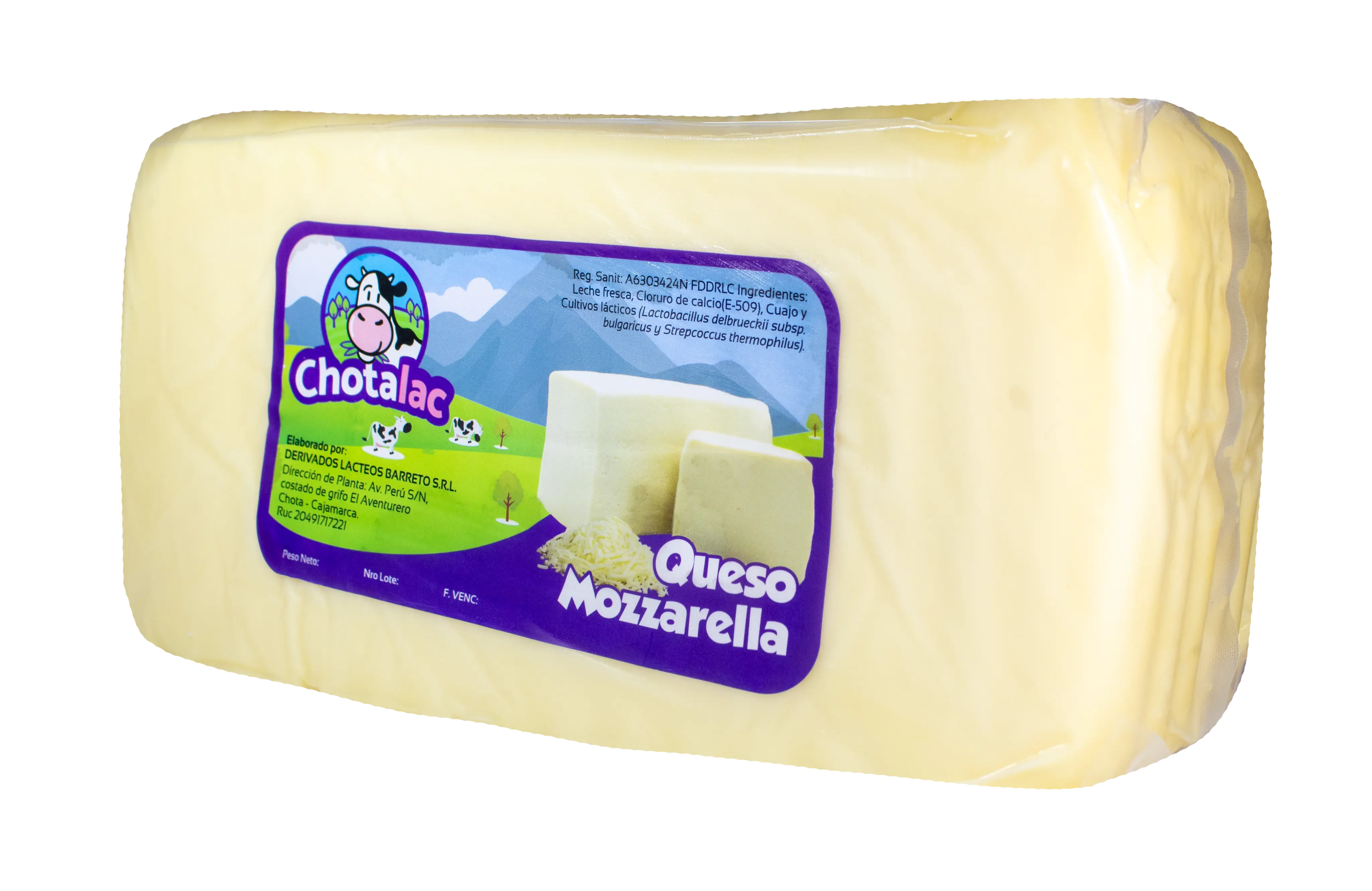 Queso Mozzarella con Sal 2 kg - Vista 4