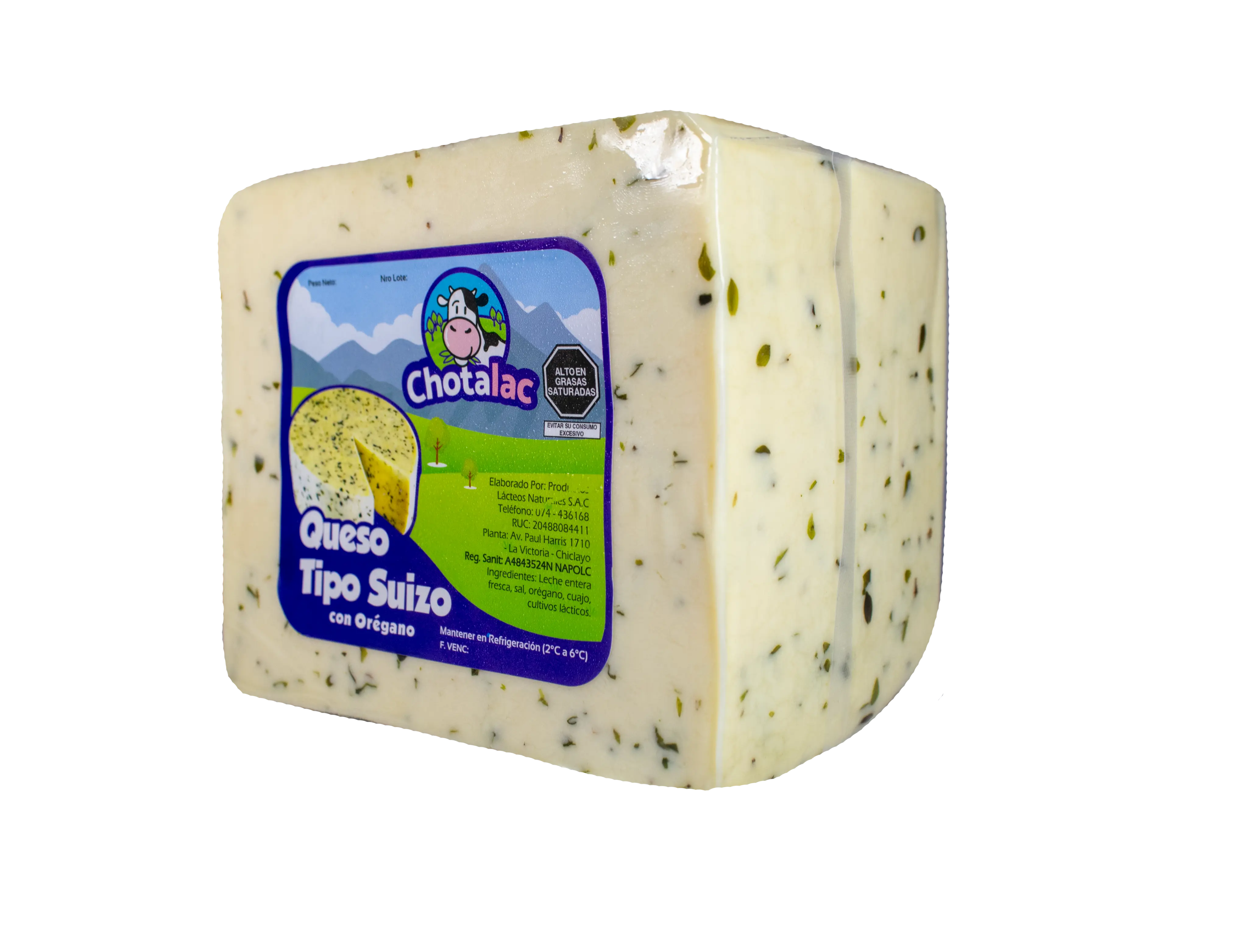 Queso Suizo con Orégano - Vista 4