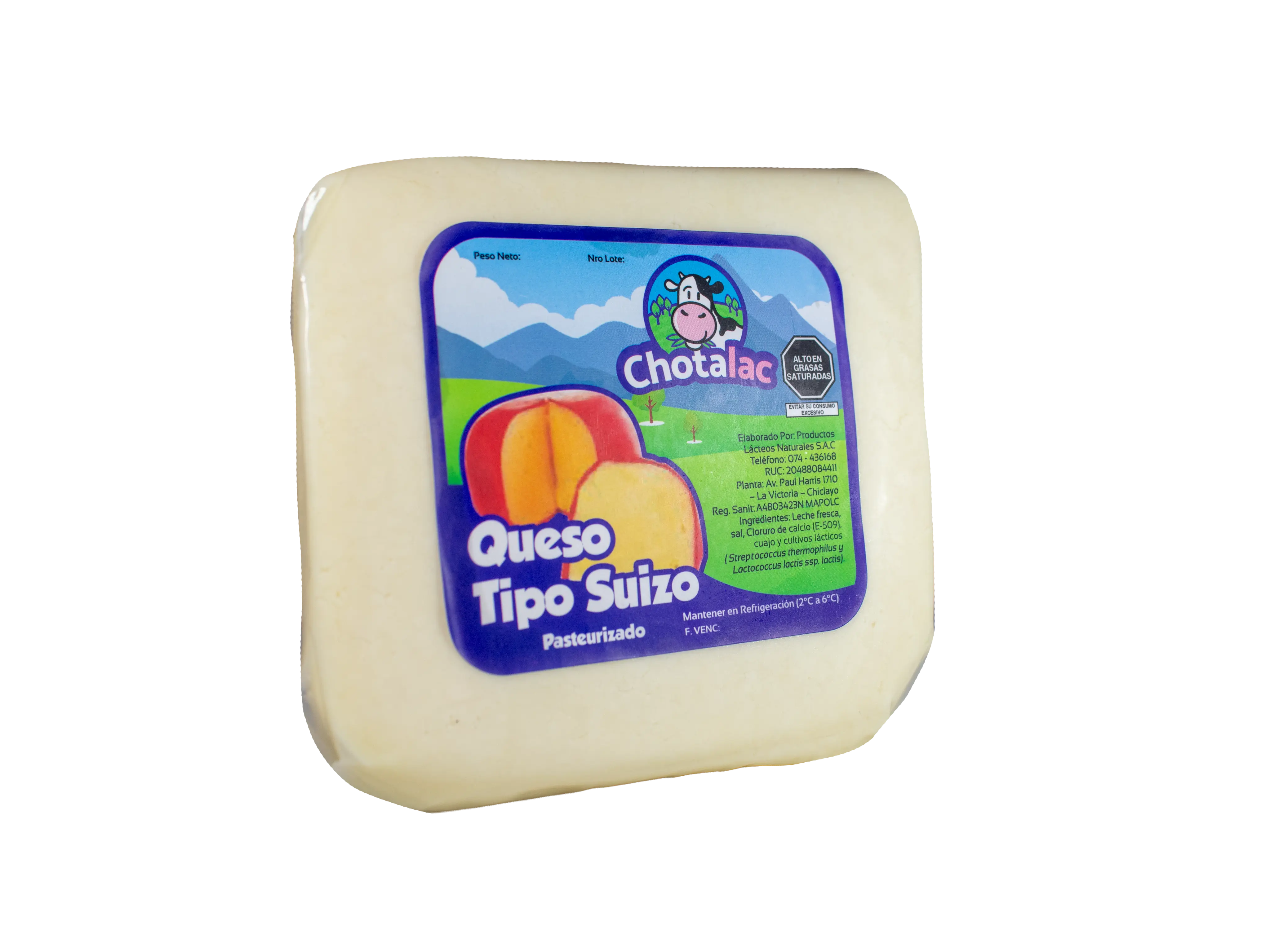 Queso Suizo Laminado - Vista 3